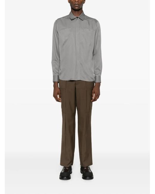 Notrainproof Green Panelled Trousers for men