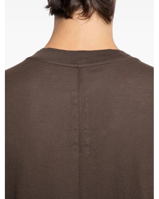 Camiseta Jumbo de manga larga Rick Owens de hombre de color Brown