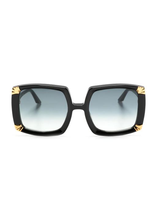 Anna Karin Karlsson Black Strawberry Moon Oversize-Frame Sunglasses