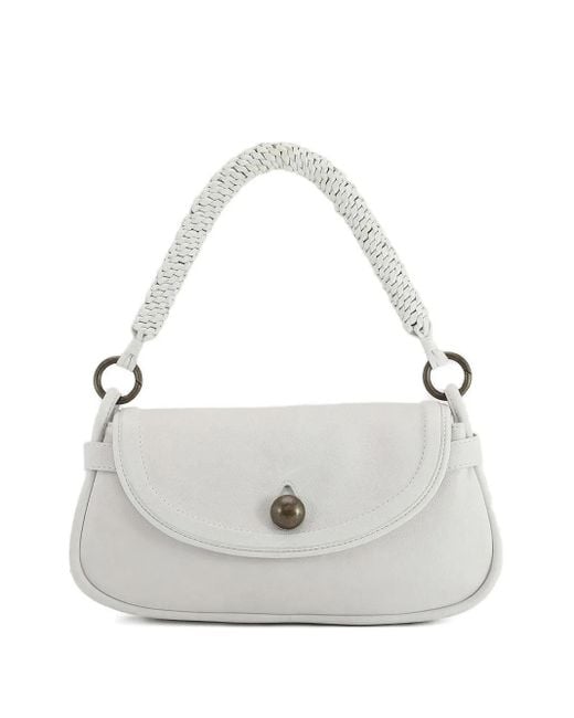 Officine Creative White Holes leather shoulder bag