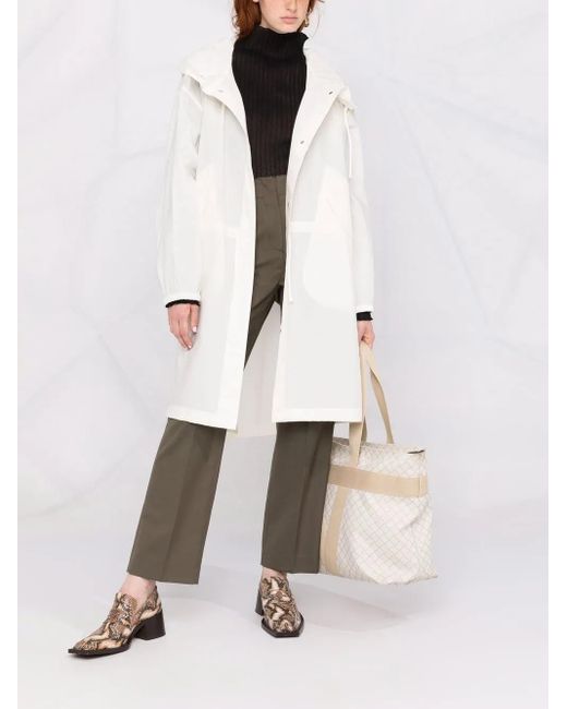 Jil Sander White Trench Coats