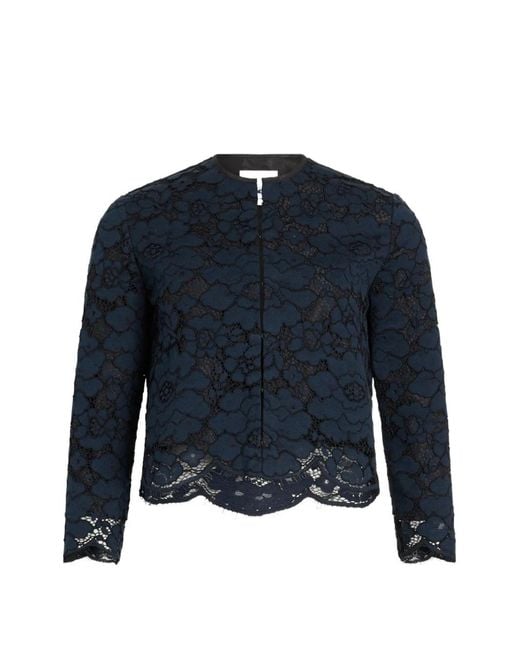 Patou Blue Lacework Jacket