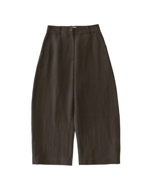 Studio Nicholson Gray Pantalon Chalco