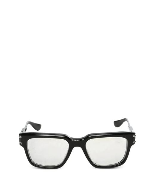 Chrome Hearts Black Square-Frame Glasses