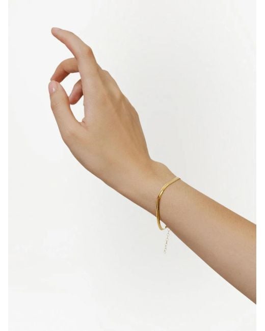 Monica Vinader Metallic Snake Chain Bracelet