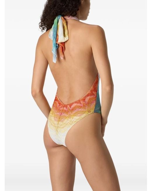 Missoni Blue One-Piece Swimsuit