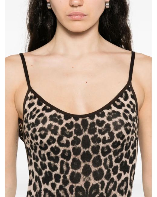 Body Con Stampa di Baserange in Black