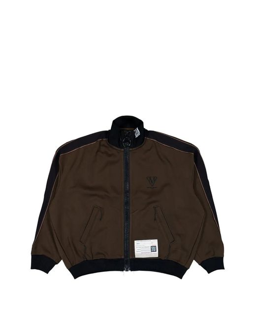Maison Mihara Yasuhiro Black Amateur Sewn Track Jacket for men