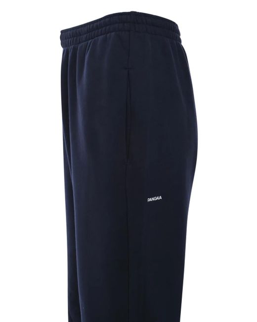 PANGAIA Blue Logo-Print Track Pants