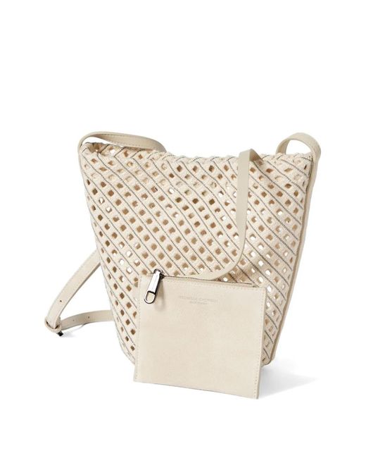 Pouch Duo di Brunello Cucinelli in White