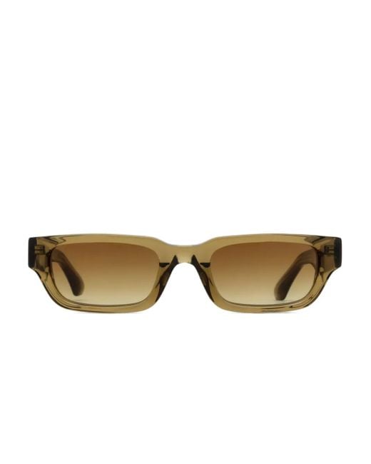Gafas de sol con montura rectangular Chimi de color Natural