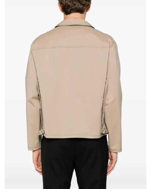 Fursac Natural Zip-Up Jacket for men