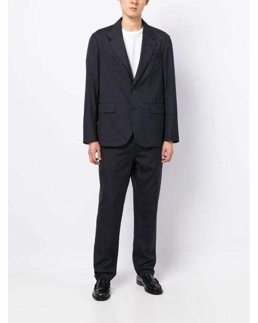 Dunhill Blue Single-Breasted Blazer for men