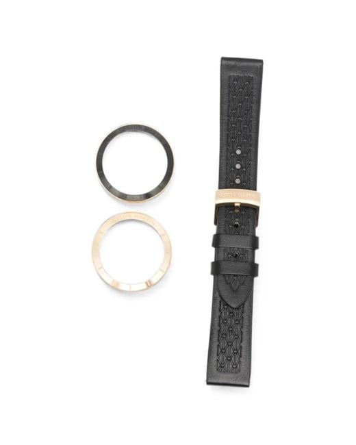 Aston Martin Watches Metallic 38Mm Interchangable-Ring Watch for men