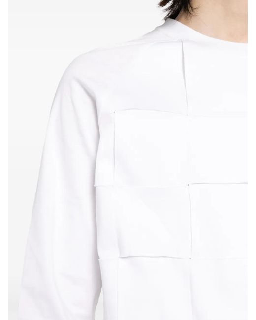 Private Stock White Augustus Cotton Sweatshirt for men