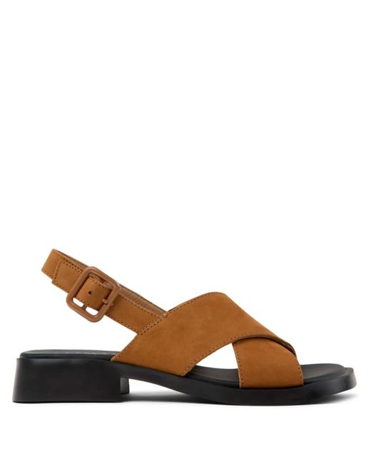 Camper Brown Dana Sandals