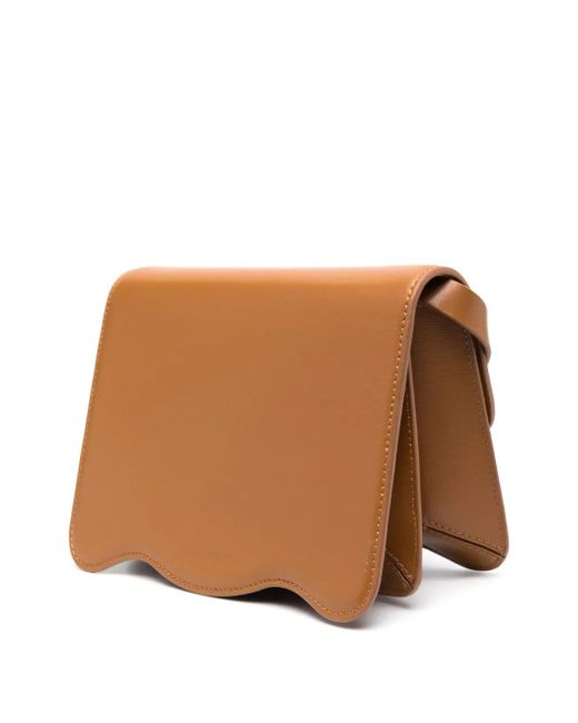 Palm Angels Brown Palm Shoulder Bag