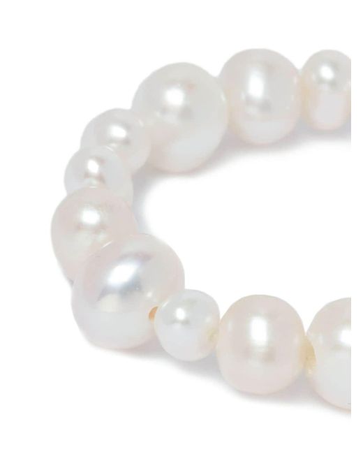 Completedworks White The Exposure Of Time Pearl Ring Set