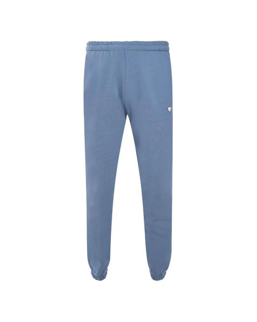 Iuter Blue Logo Track Pants for men