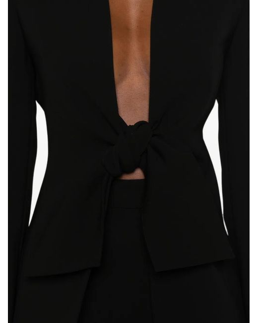 Max Mara Black Long-Sleeves Jacket