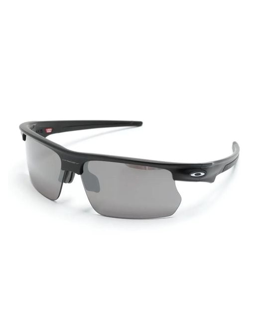 Oakley Gray Bisphaera️ Rectangle-Frame Sunglasses
