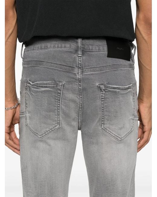 Purple Brand Gray Flare Stormy Sky Jeans for men