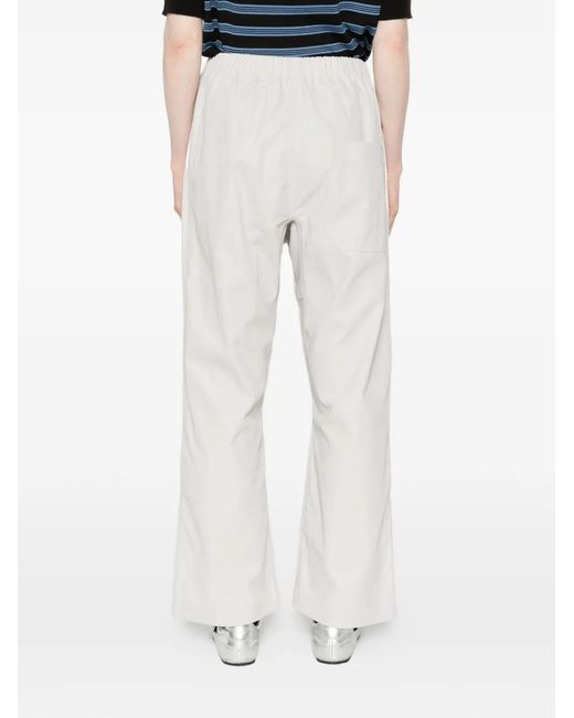 Sofie D'Hoore Broek Met Elastische Taille in het White