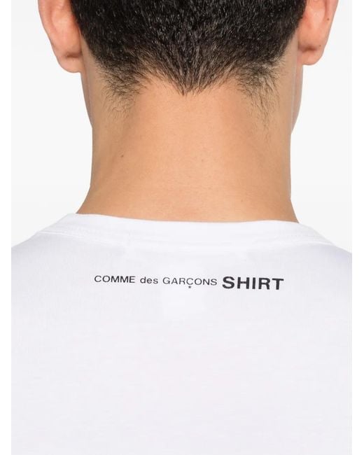 Comme des Garçons White Tshirt for men