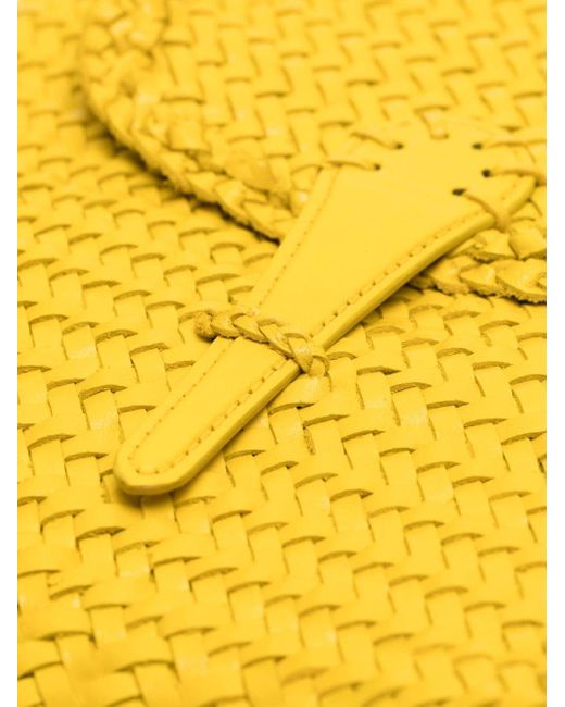 Dragon Diffusion Yellow City Leather Mini Bag