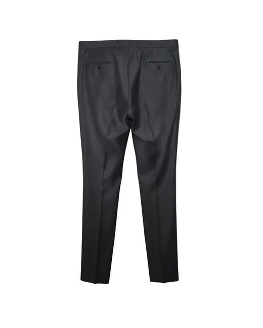Isaia Gray Textured Two-Button Blazer for men
