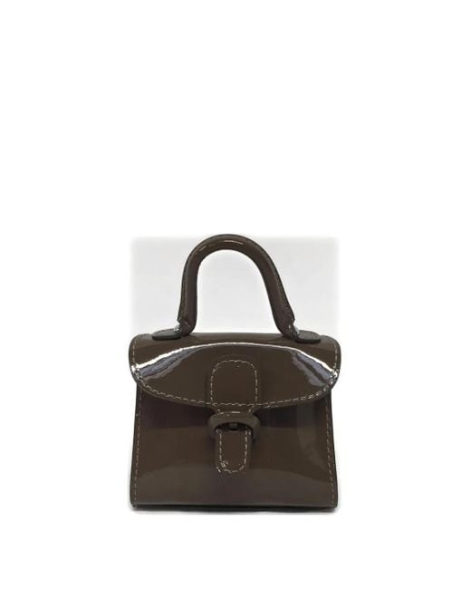 Delvaux レザー トートバッグ Brown