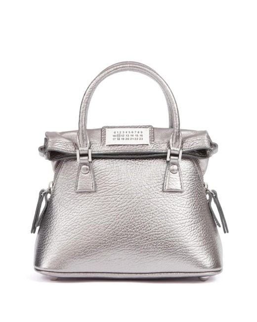 Maison Margiela White 5Ac Classique Micro Tote Bag