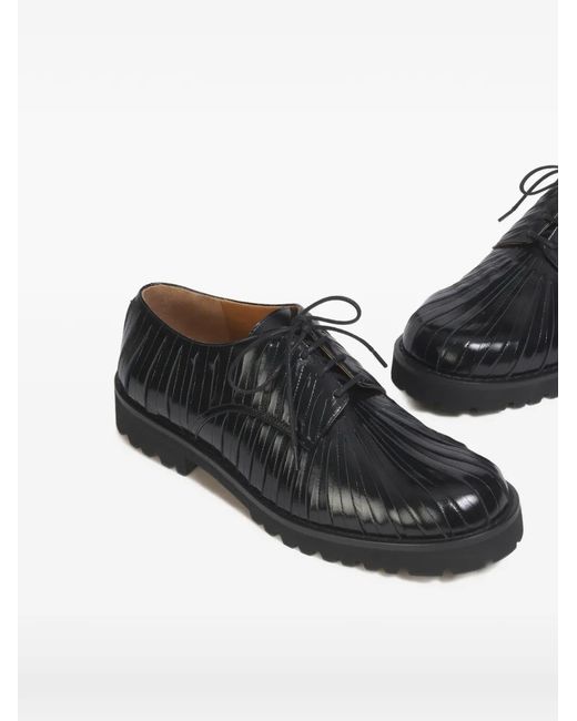 Marni Black Lace Up Leather Shoes for men