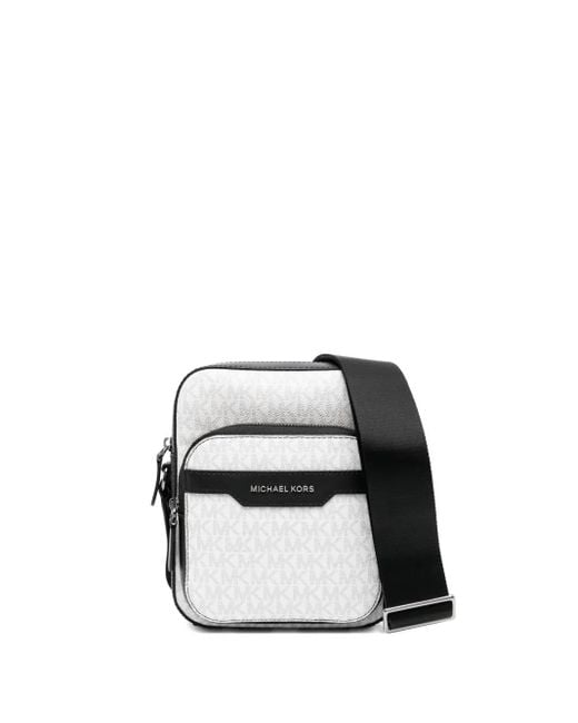 Borsa Messenger Hudson di Michael Kors in Black da Uomo