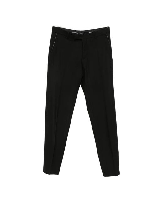 Karl Lagerfeld Black Edge Tailored Trousers for men