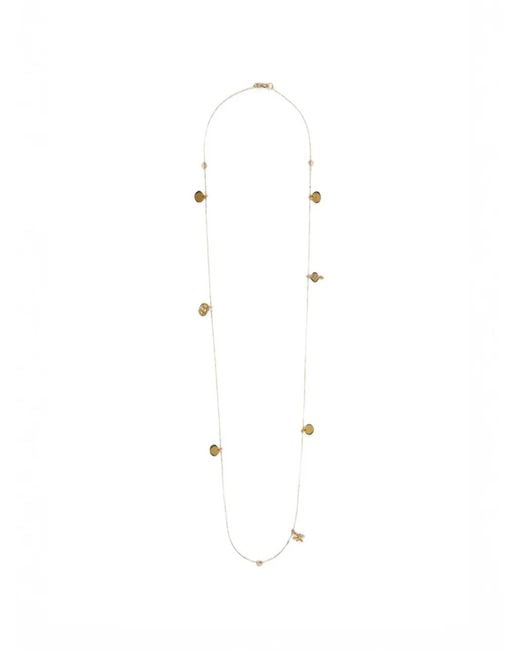 Jil Sander Blue Multi-Layer Necklace for men