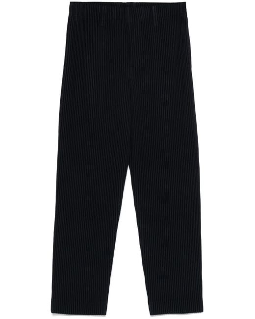 Homme Plissé Issey Miyake Blue Basics Trousers for men
