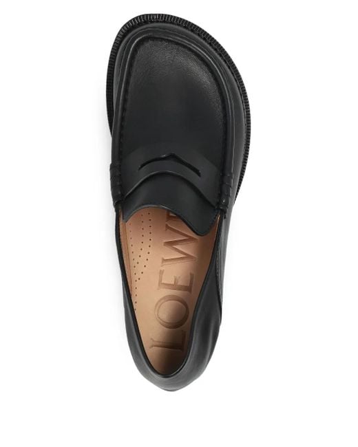 Loewe Black Leather Pumps