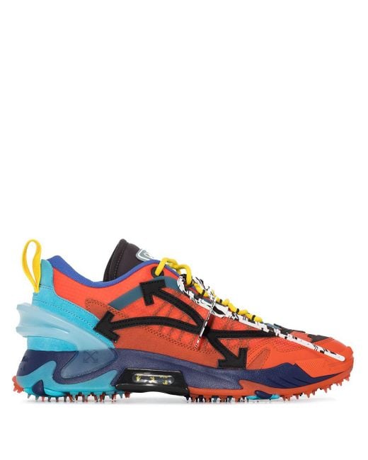 Off-White c/o Virgil Abloh Orange And Blue Odsy-2000 Sneakers for men