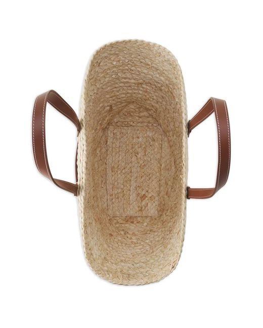Lanvin Natural Shopper Mit Logo