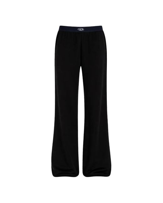 DIESEL Black Alysa-Utlt Oval D Trousers