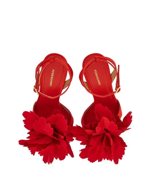 Ferragamo Red Boots