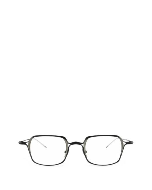 Rigards White Square-Frame Sunglasses