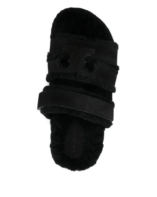 Tory Burch Black Ines Slippers