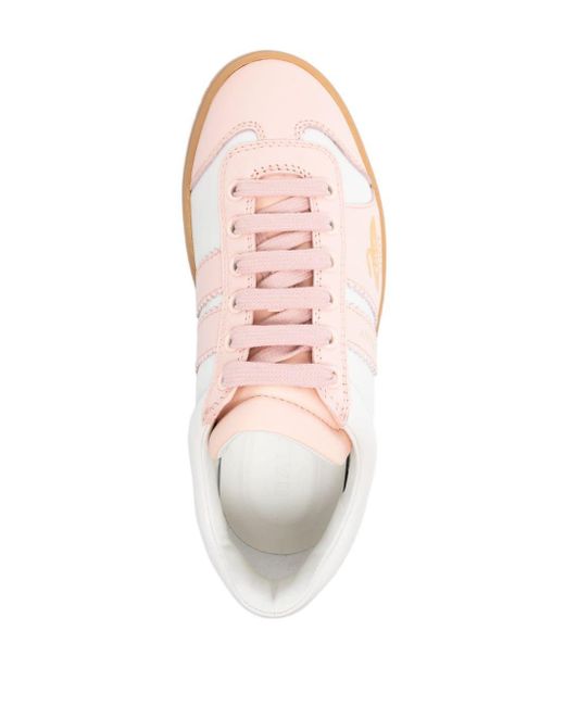 Bally Player Leren Sneakers in het Pink
