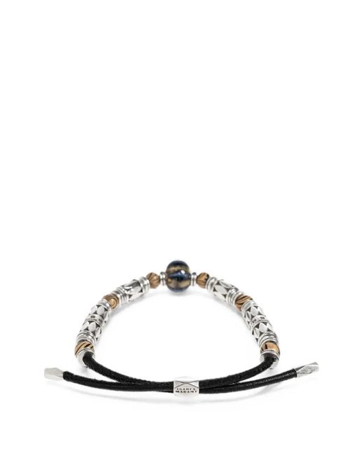 Isabel Marant White Bracelet Ajustable Janys À Perles for men