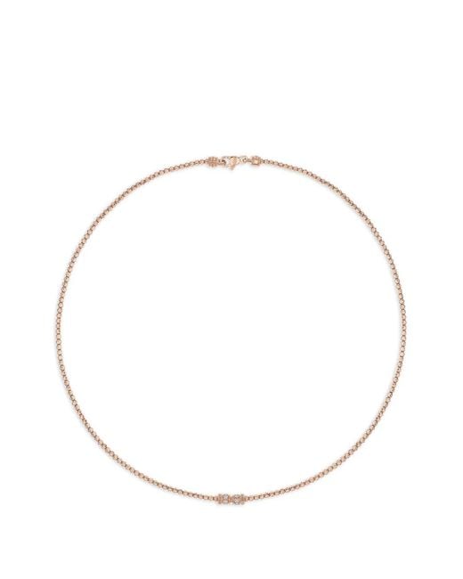 Officina Bernardi White Moon Diamond Necklace