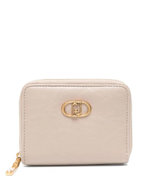 Liu Jo ファスナー財布 Natural