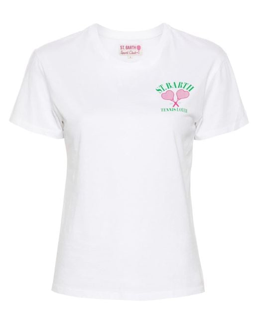 Mc2 Saint Barth White Emilie T-Shirt