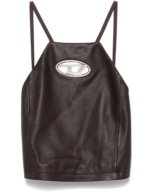 DIESEL Brown T-Wilight Top